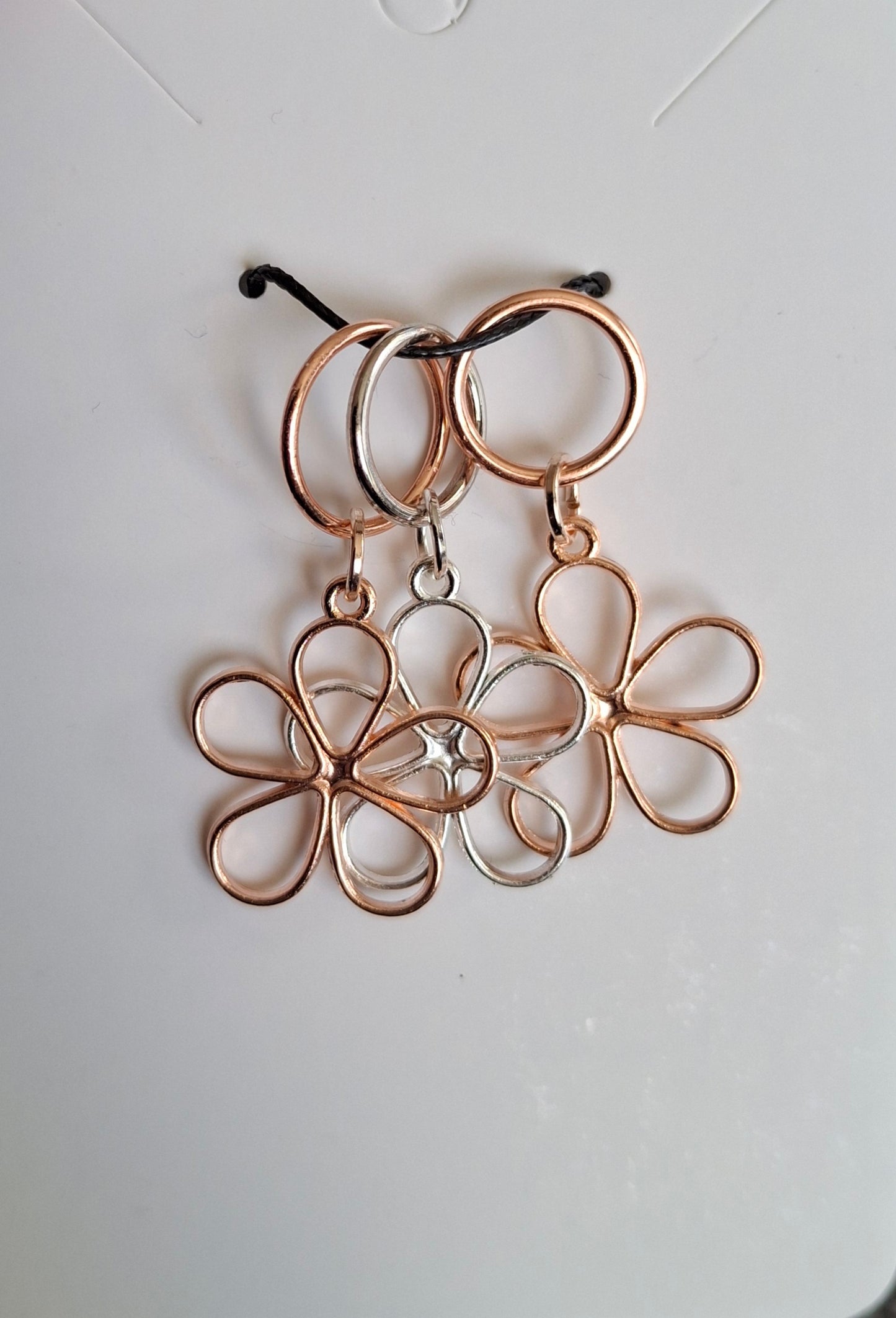 Stickmarkörer, blommor