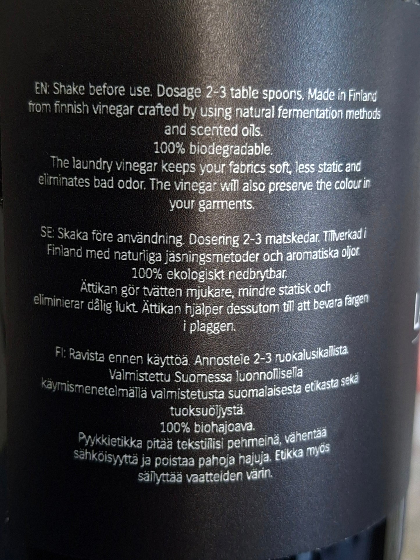 TKB Laundry vinegar, Summer days 500 ml