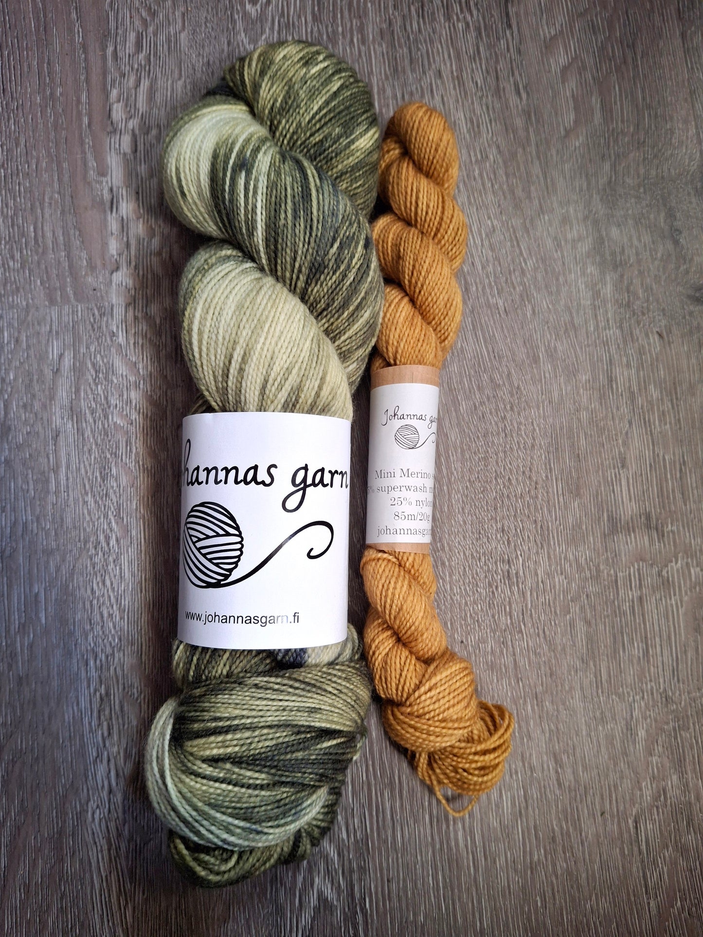 Grön november + senapsgul