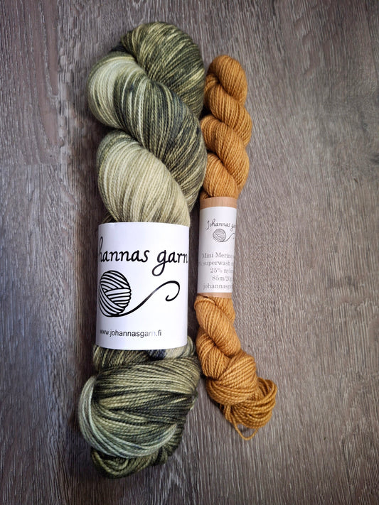 Grön november + senapsgul