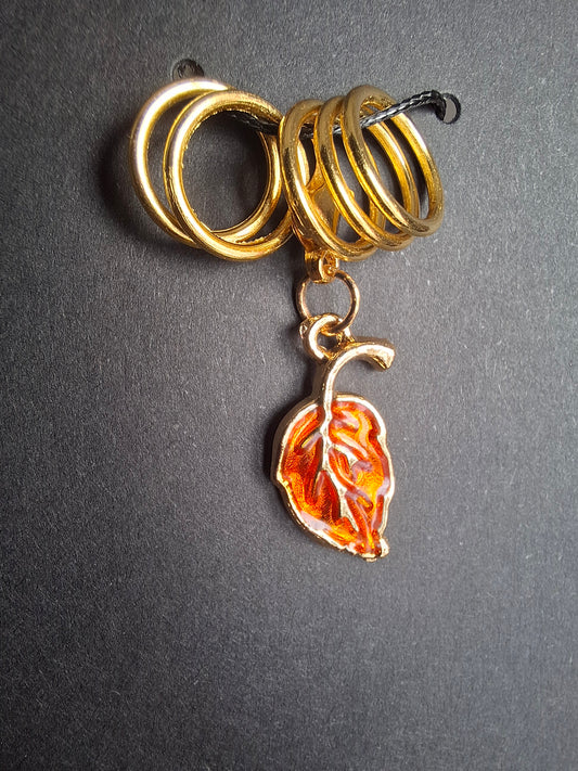 Löv, orange